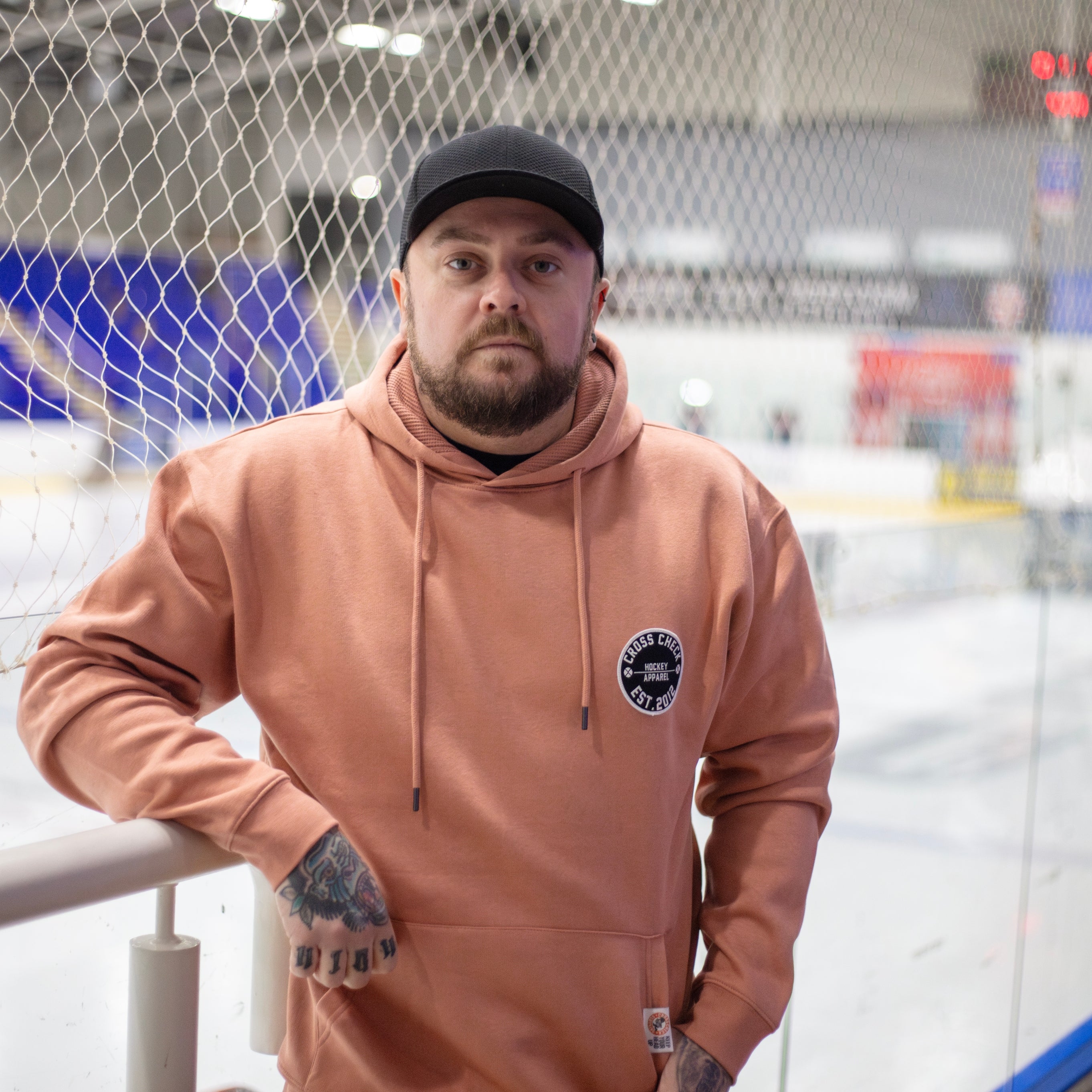 Centre Ice Comfy Hood Bronze - Cross Check Clothing