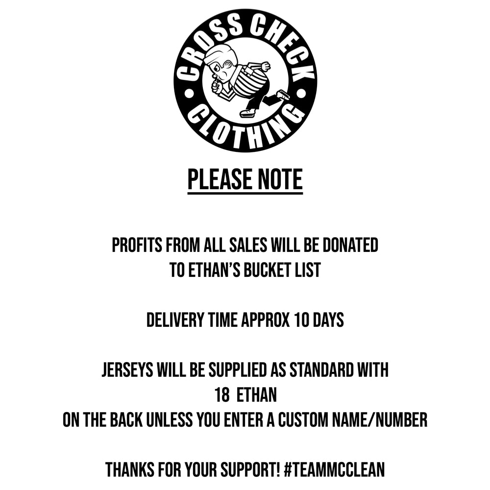 TEAM MCCLEAN JERSEY - Cross Check Clothing