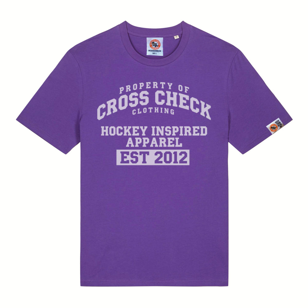 Property Shirt Purple - Cross Check Clothing