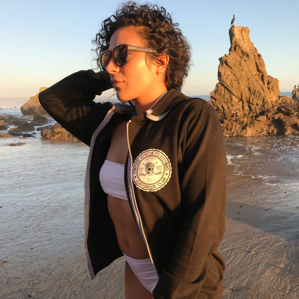 Enforcer Hoodie Zip-Up - Cross Check Clothing