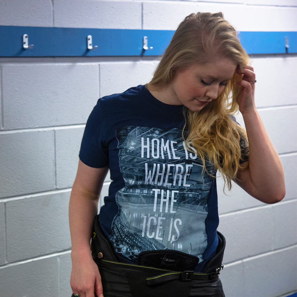 ZZZ Home Is Where Shirt Navy - Cross Check Clothing