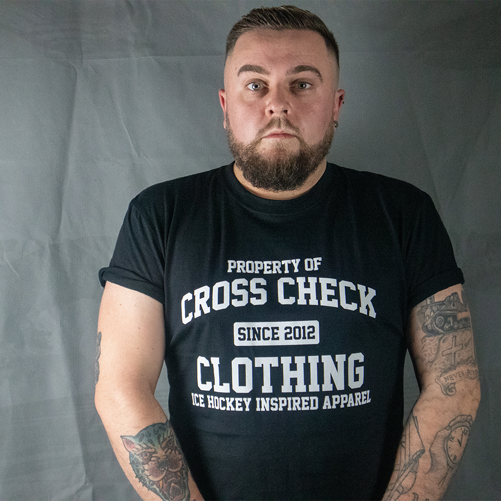 Property Of Cross Check Shirt Black - Cross Check Clothing