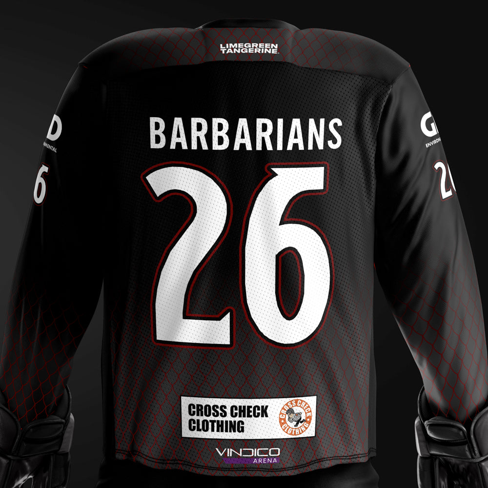 BARBARIANS 2026 JERSEY - Cross Check Clothing