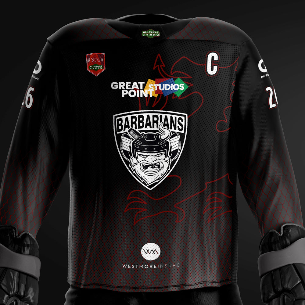 BARBARIANS 2026 JERSEY - Cross Check Clothing
