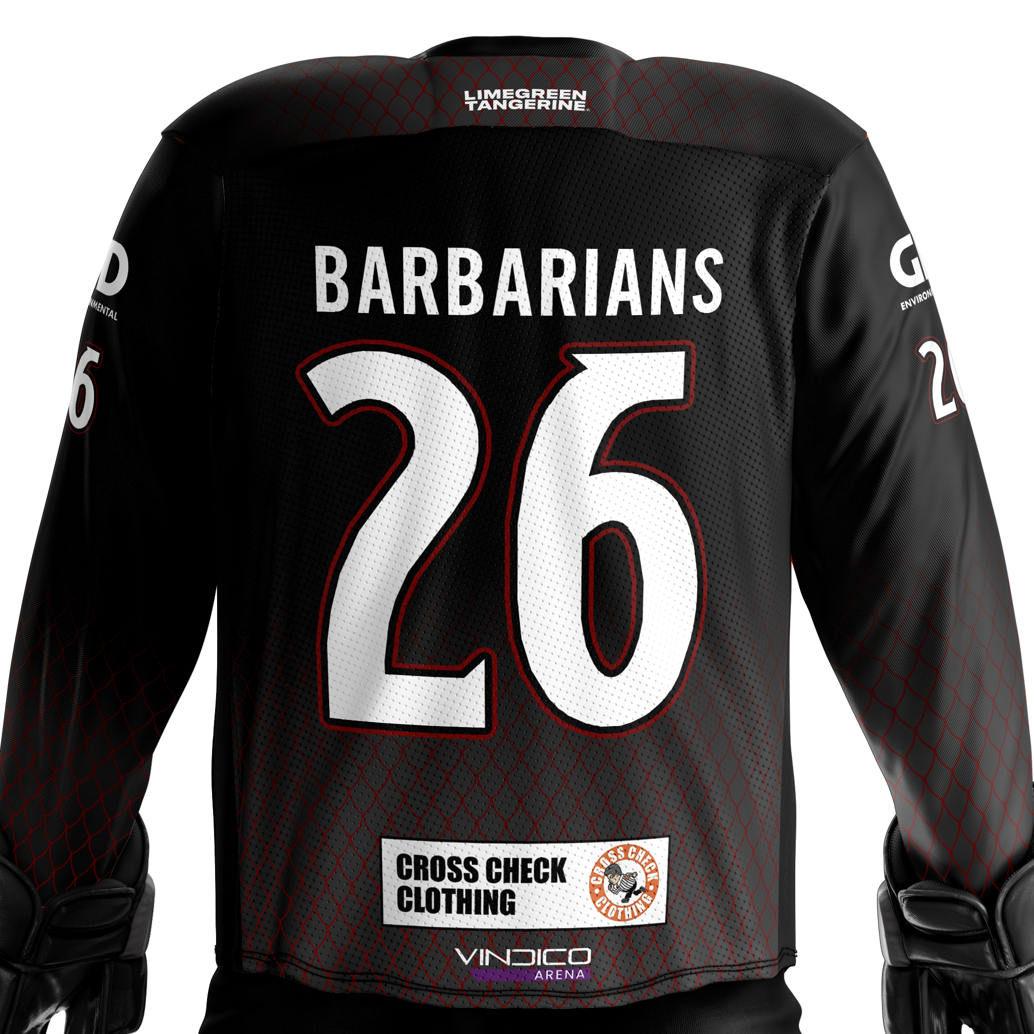 BARBARIANS 2026 JERSEY - Cross Check Clothing