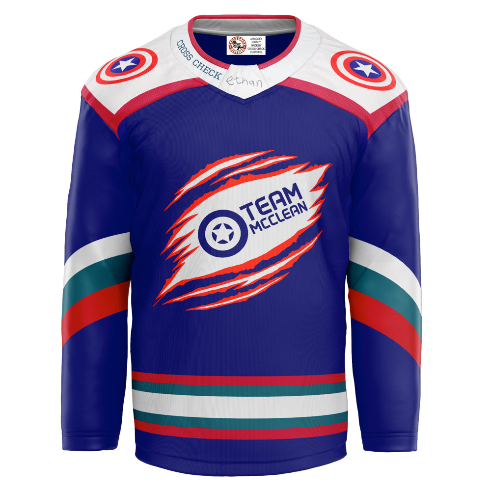 TEAM MCCLEAN JERSEY - Cross Check Clothing