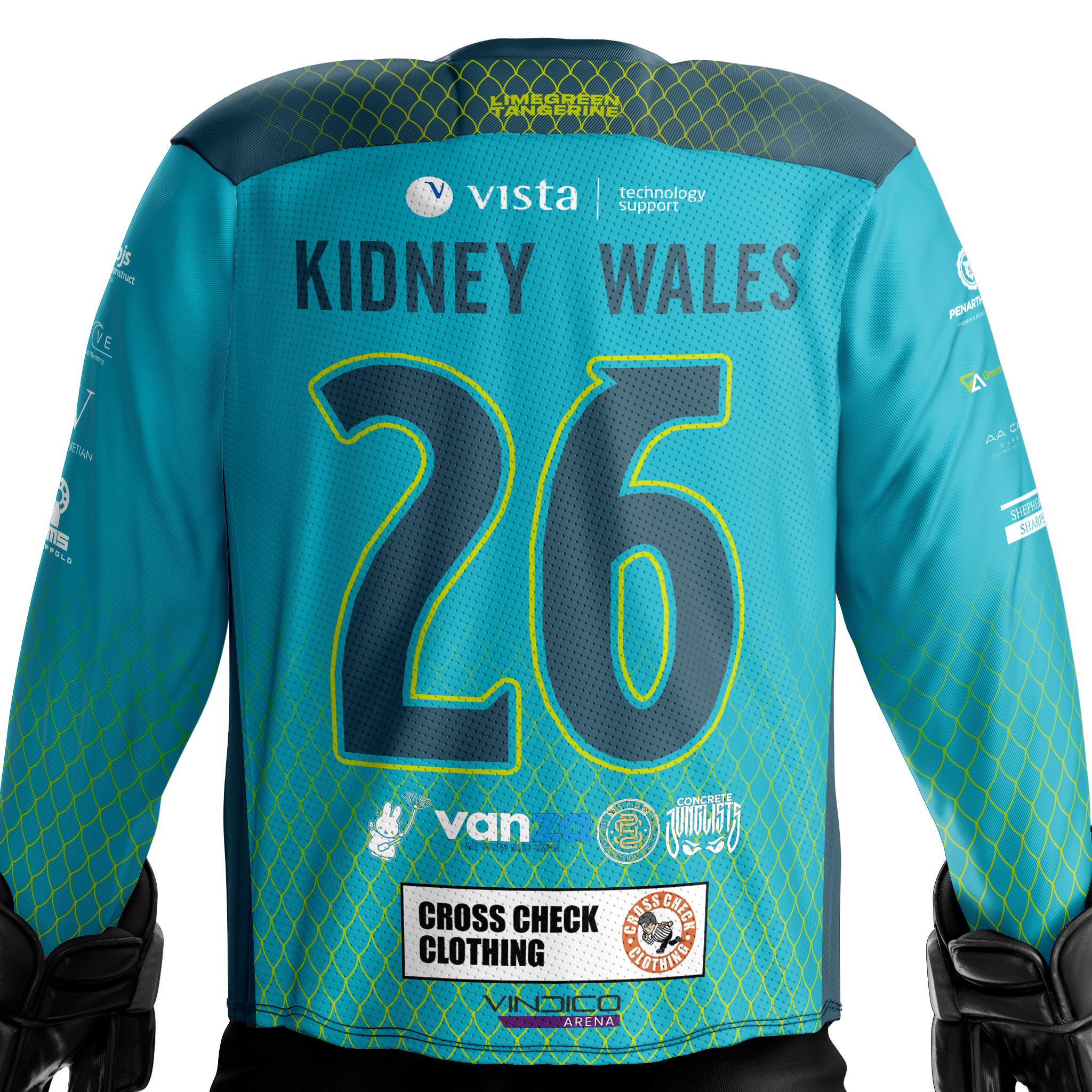 KIDNEY WALES 2026 JERSEY - Cross Check Clothing
