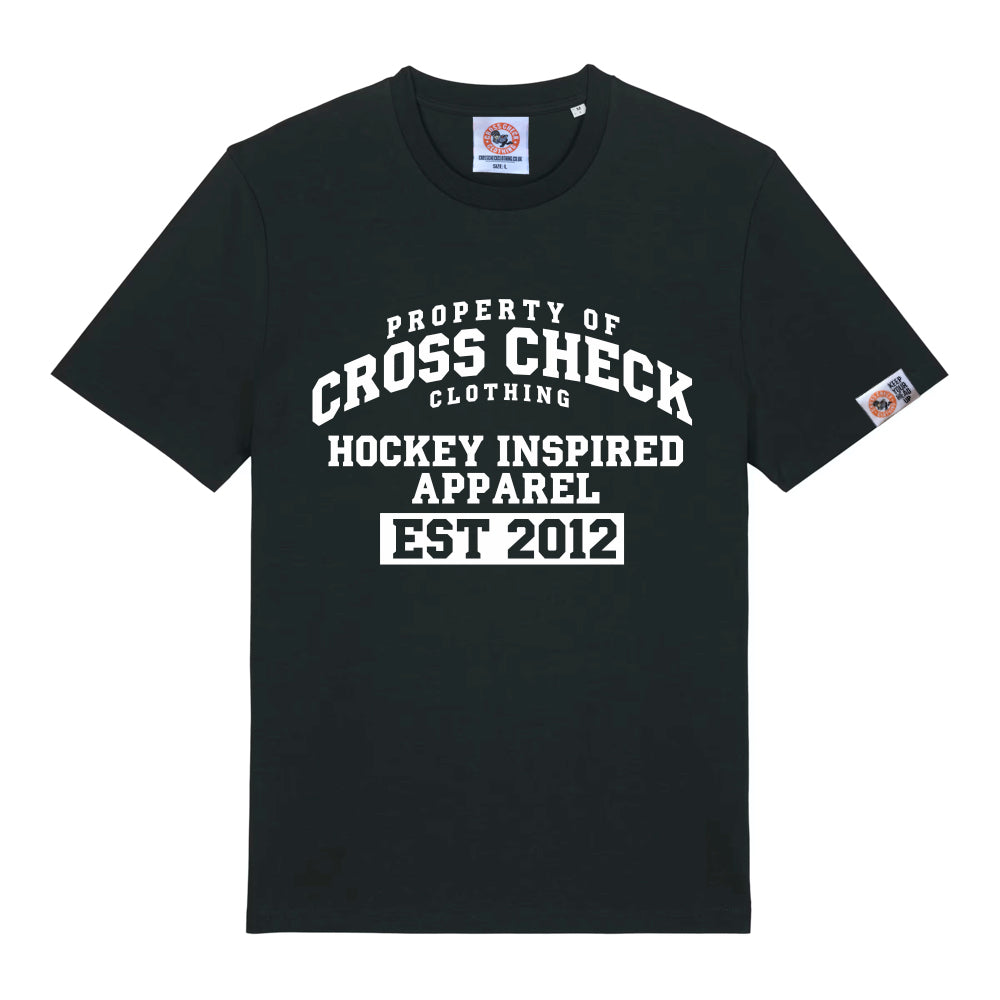 Property Of Cross Check Shirt Black - Cross Check Clothing